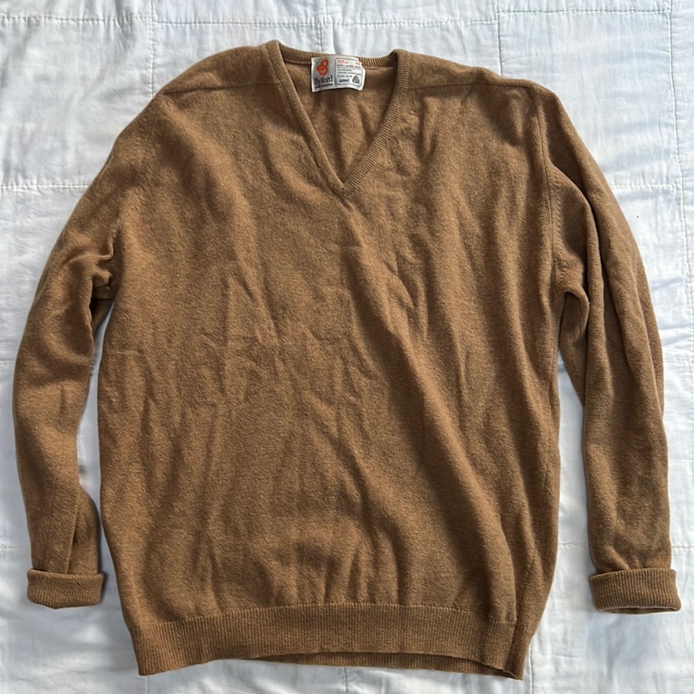 Vintage Byford English lambs wool sweater